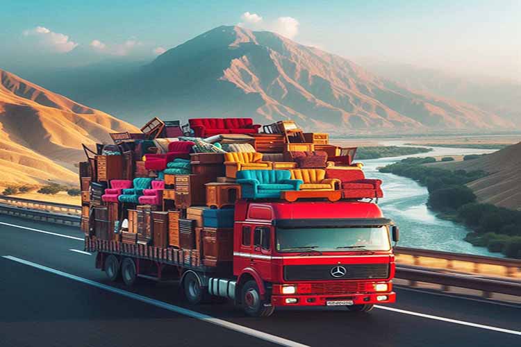 حمل بار از آبادان به اهواز